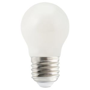 Image of Diall E27 5W 470lm Mini globe Neutral white LED Light bulb