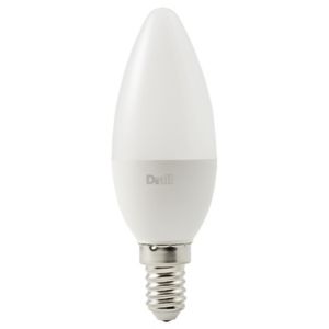 Image of Diall E14 5W 470lm Candle Warm white LED Light bulb Pack of 3