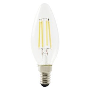 Image of Diall E14 5W 650lm Candle Neutral white LED Dimmable Light bulb