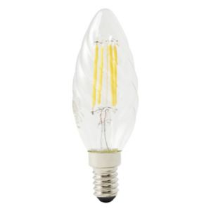 Image of Diall E14 5W 470lm Candle Warm white LED Light bulb