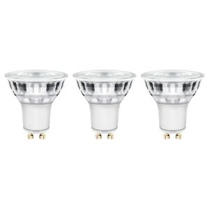 Image of Diall GU10 3W 230lm Reflector Warm white LED Light bulb Pack of 3