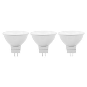 Image of Diall GU5.3 8W 621lm Reflector Warm white LED Light bulb Pack of 3