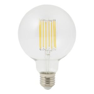 Image of Diall E27 13W 1521lm Globe Warm white LED Dimmable Filament Light bulb