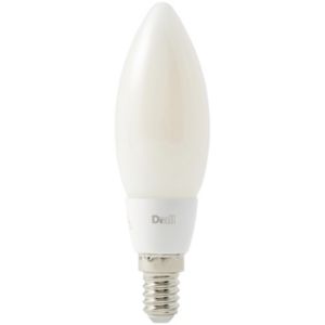 Image of Diall E14 7W 650lm Candle Warm white LED Dimmable Light bulb