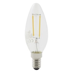 Image of Diall E14 3W 250lm Candle Warm white LED Light bulb Pack of 6