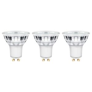 Image of Diall GU10 5W 345lm Reflector Warm white & neutral white LED Light bulb Pack of 3