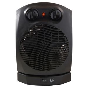 Image of 2000W Black Fan heater