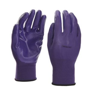 Image of Verve Nylon Lilac Gardening gloves Medium
