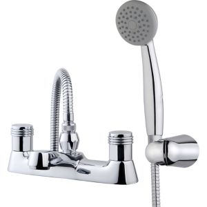 Image of GoodHome Annagh Chrome-plated Bath Shower mixer Tap