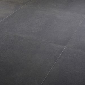 Image of Kontainer Anthracite Matt Concrete effect Porcelain Floor tile Pack of 3 (L)590mm (W)590mm