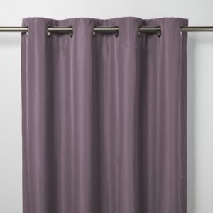 Image of Klama Light purple Plain Blackout Eyelet Curtain (W)117cm (L)137cm Single