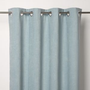 Image of Pahea Blue green Chenille Blackout Eyelet Curtain (W)167cm (L)228cm Single