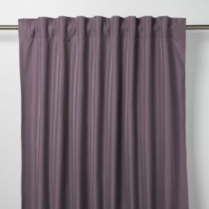 Image of Klama Light purple Plain Unlined Pencil pleat Curtain (W)117cm (L)137cm Single