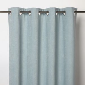 Image of Pahea Blue green Chenille Blackout Eyelet Curtain (W)135cm (L)260cm Single