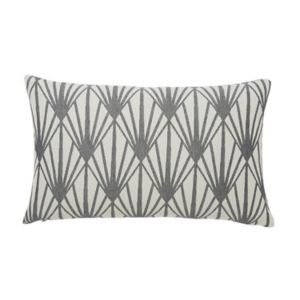 Image of Fremont Art Deco Beige & grey Cushion