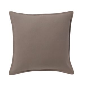Image of Hiva Plain Light brown Cushion