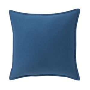 Image of Hiva Plain Dark blue Cushion