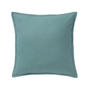 Image of Hiva Plain Blue green Cushion