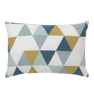 Image of Rima Triangle Multicolour Cushion