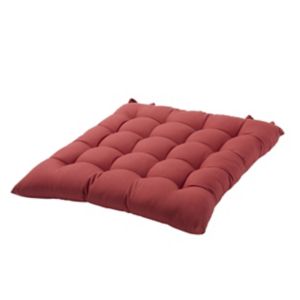 Image of Hiva Red Plain Seat pad