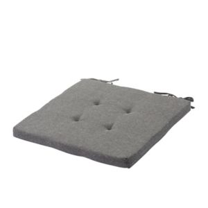 Image of Chambray Grey Plain Seat pad