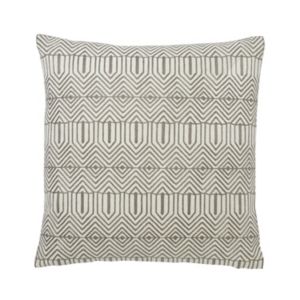 Image of Quartz Geometric Light grey Cushion