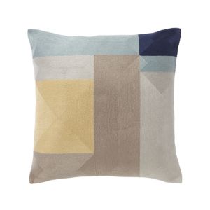 Image of Topaze Geometric Multicolour Cushion