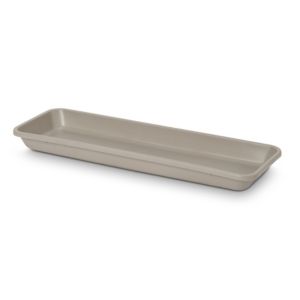 Image of Blooma Florus Taupe Bell trough Saucer (Dia)25cm