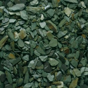 Image of Blooma Green 20mm Slate Decorative chippings Large 22.5kg Bag