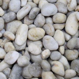 Image of Blooma White Stone Pebbles 5kg Bag