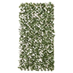Image of Fabric & willow Green Garden screen (H)1m (W)2m