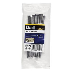 Image of Diall Round wire nail (L)110mm (Dia)5mm 100g Pack