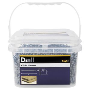 Image of Diall Lost head nail (L)30mm (Dia)1.6mm 5kg Pack