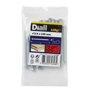 Image of Diall Masonry nail (L)60mm (Dia)3.4mm 120g Pack