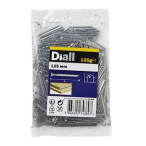 Image of Diall Oval nail (L)25mm 120g Pack
