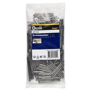Image of Diall Oval nail (L)50mm 500g Pack