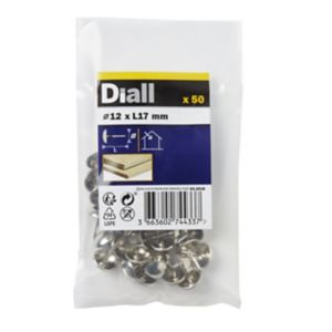 Image of Diall Upholstery nail (L)12mm Pack of 50