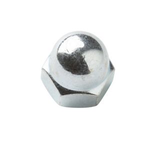 Image of Diall M5 Steel Cap Nut Pack of 10