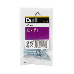 Image of Diall M8 Steel Shakeproof Washer Pack of 10