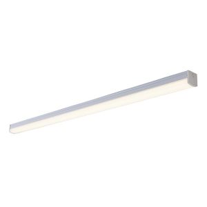 Image of Colours Oxbo Mains-powered LED White Batten strip light IP20 5600lm (L)1.5m