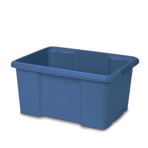 Image of Form Fitty Blue 26L Plastic Storage box