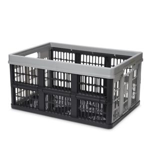 Image of Form Stuva Black & Grey 45L Storage crate
