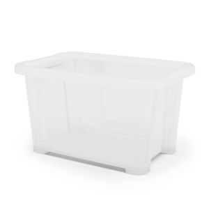 Image of Form Kaze Clear 1L Plastic Stackable Storage box