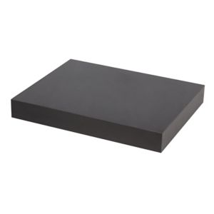 Image of Form Cusko Black Floating shelf (L)300mm (D)235mm