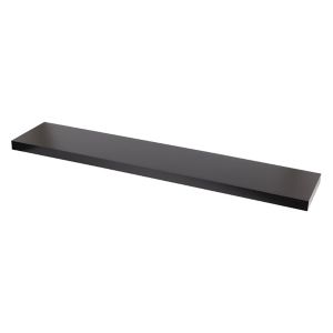 Image of Form Cusko Black Floating shelf (L)1180mm (D)235mm