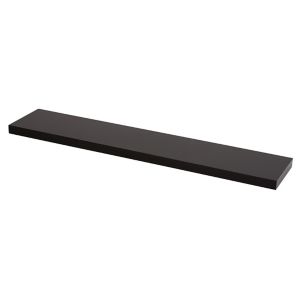 Image of Form Cusko Gloss black Floating shelf (L)1180mm (D)235mm