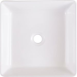 Image of GoodHome Padma Square Counter-mounted Counter top Basin