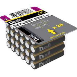Image of Diall Non rechargeable AAA Battery Pack of 24