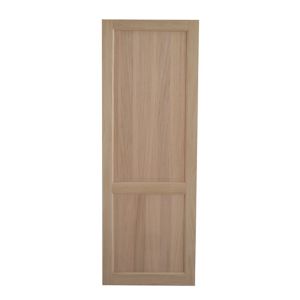 Image of 2 panel Oak veneer Internal Door (H)1980mm (W)610mm