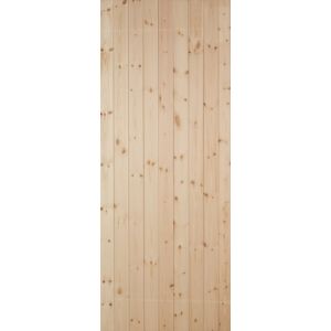Image of Ledged & braced Redwood veneer LH & RH External Back Door (H)1981mm (W)762mm